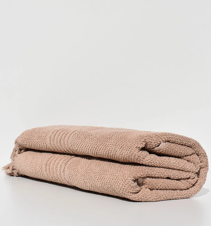 Drap de bain HANNABAL beige foncé 