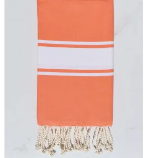 Fouta orangé 