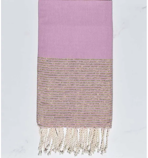 Fouta plate glycine doré Fouta Tunisia - 1