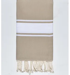 Fouta Plate Double claro Fouta Tunisia - 1