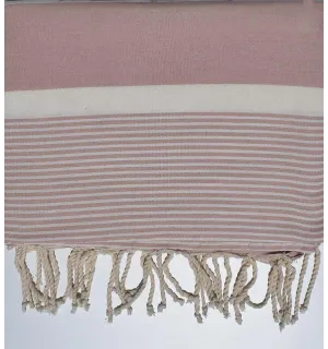 Jeté 1.5*2.5m rose thé  - 1