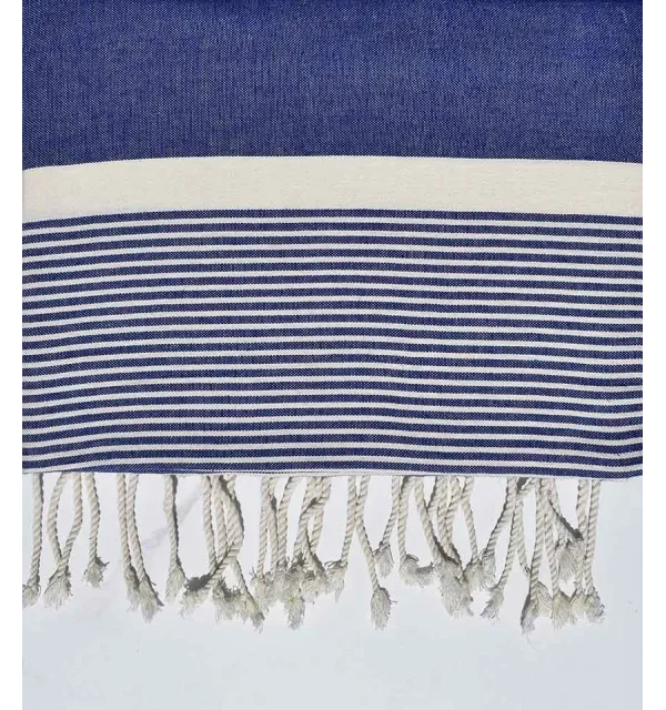 Jeté moyenne 1.5*2.5m bleu roi foncé - 1