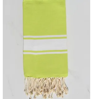 Fouta Plate vert anis Fouta Tunisia - 1