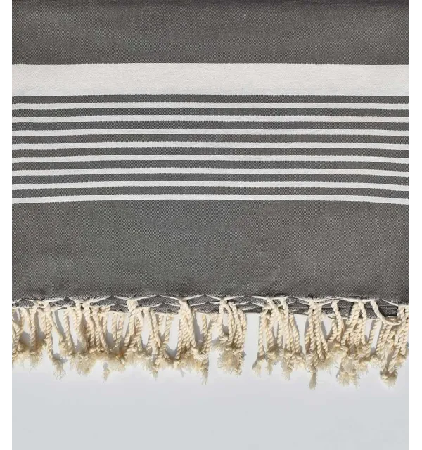 Jeté gris taupe 2m*2.80m - 2