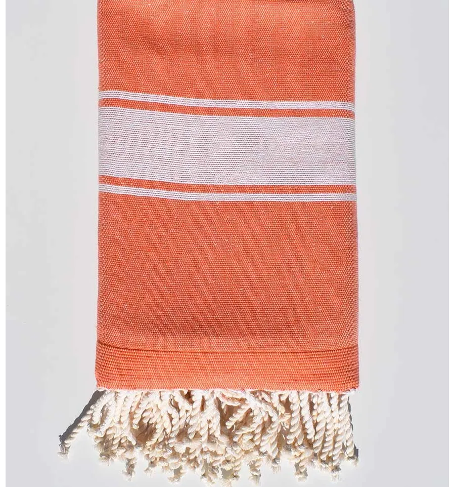 Fouta éponge corail Fouta Tunisia - 1