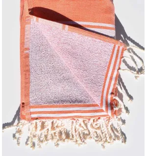 Fouta éponge corail Fouta Tunisia - 2