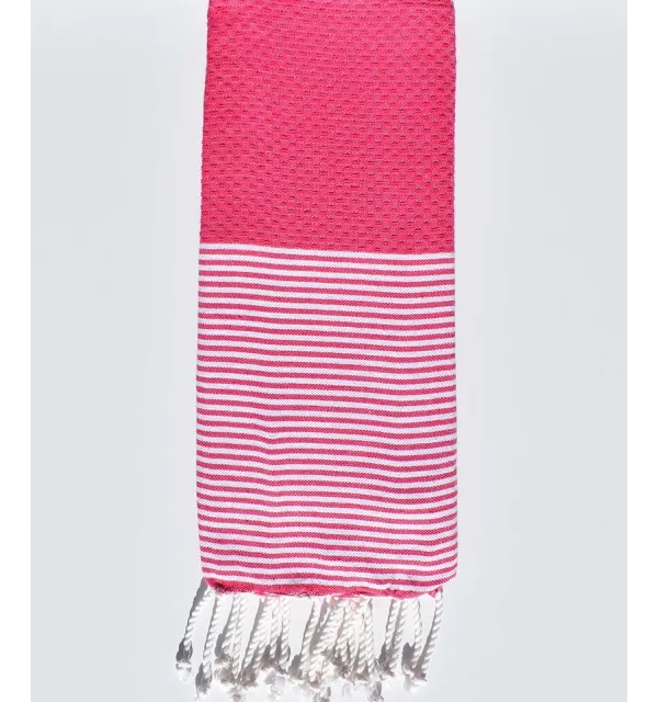 Enfant Nid d'abeille rose - 1