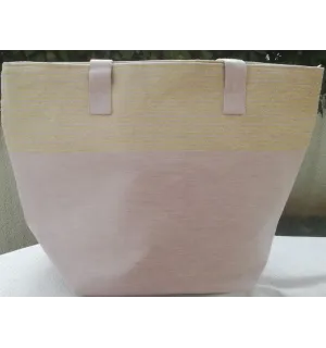 Sac couleur glycine clair avec lurex Fouta Tunisia - 2 2