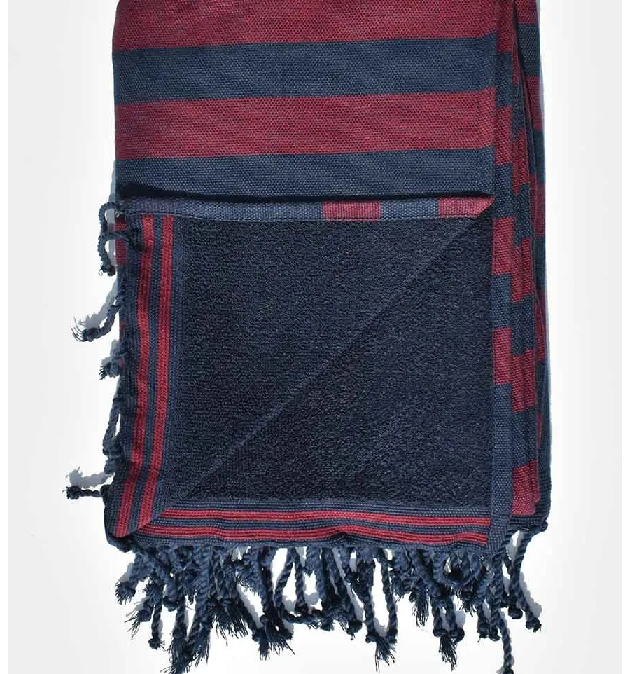 Éponge bleu nuit et pourpre  - 2