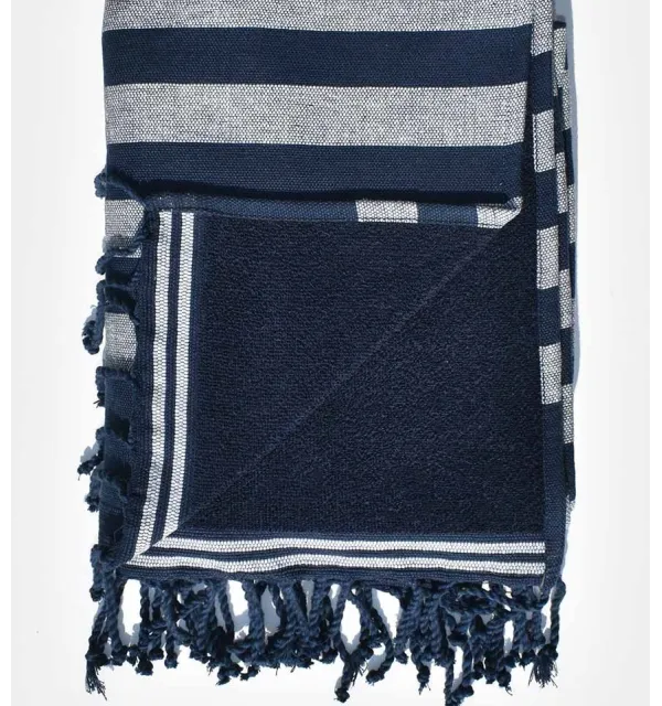 Éponge bleu nuit et gris - 2