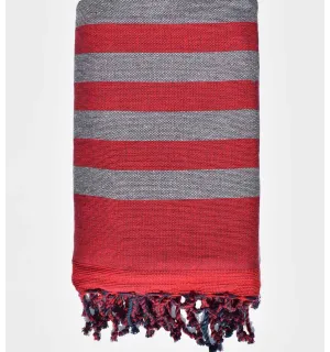 Eponge rouge foncé et gris  - 1