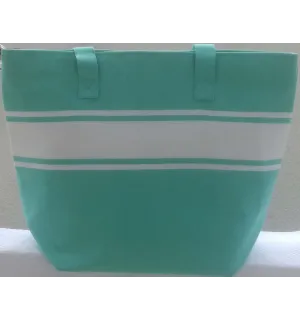 Sac de plage vert turquoise Fouta Tunisia - 1