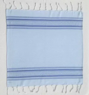 Mini fouta bleu bleuet - 2 2