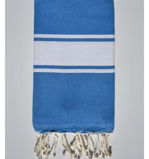 fouta plate bleu moyen Fouta Tunisia - 2