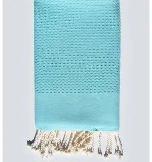Serviette de plage unie mers du sud  - 1
