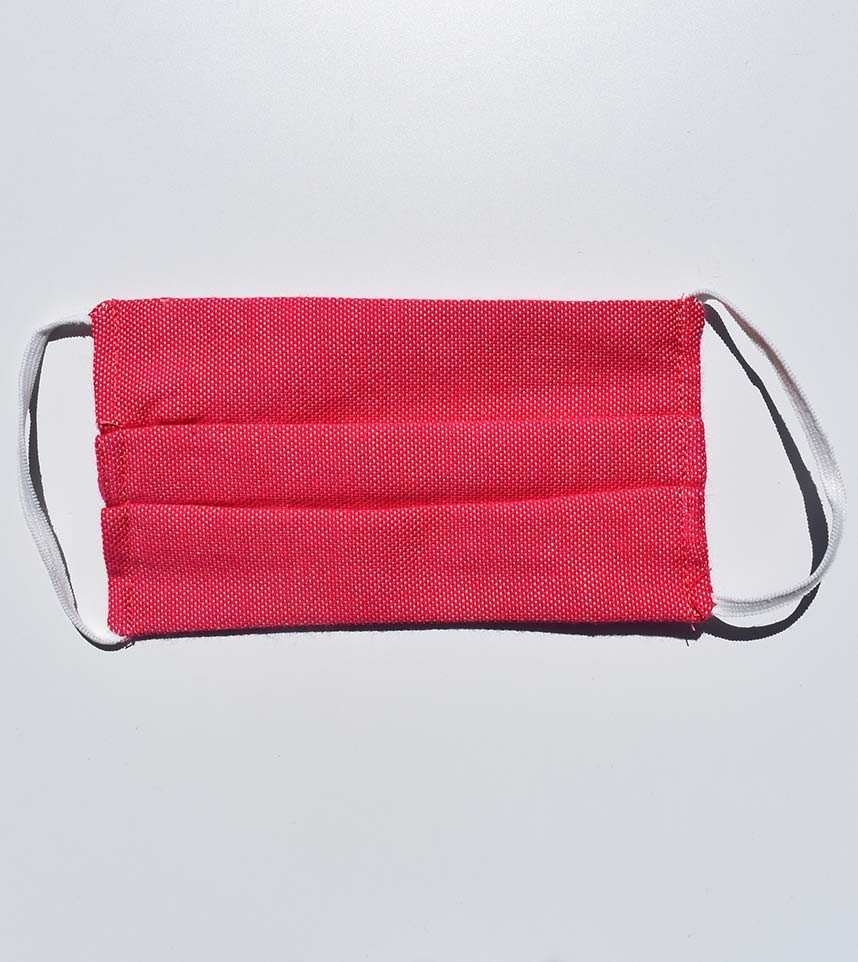Masque de protection pour enfant rose foncé  - 1