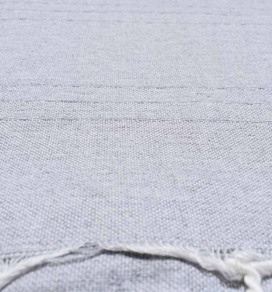 Jeté moyenne gris clair 1.5m*2.5m Fouta Tunisia - 2