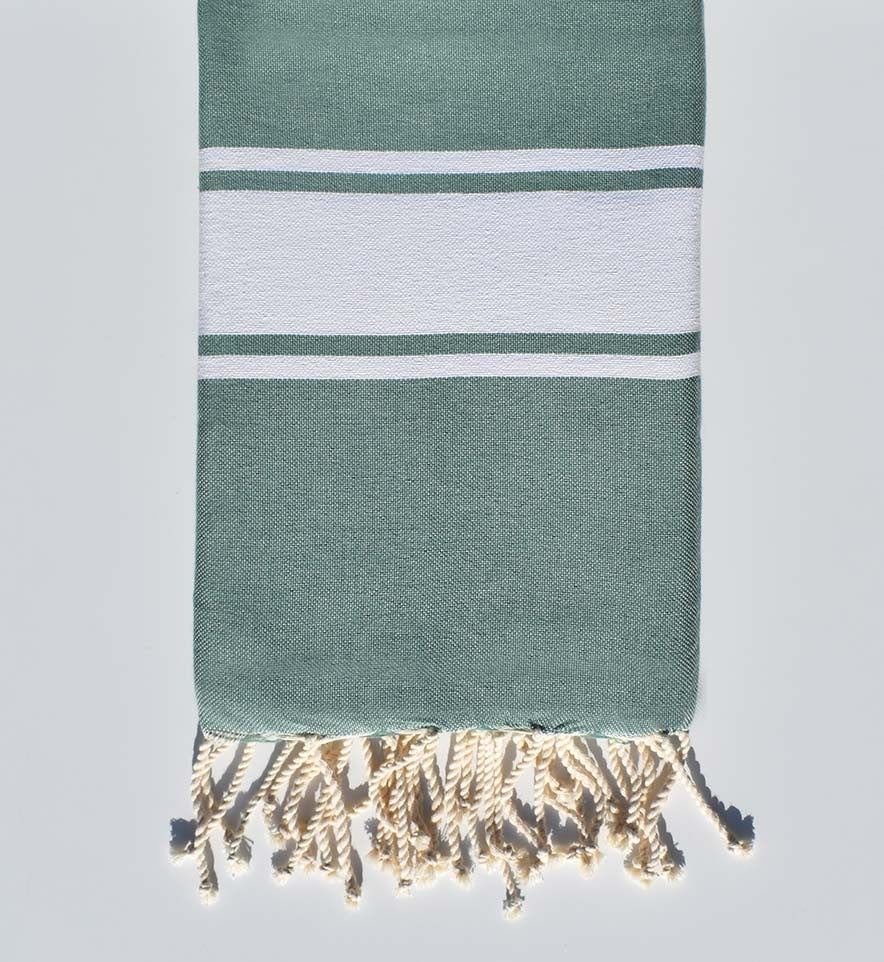 Serviette de plage Plate vert Glauque  - 1