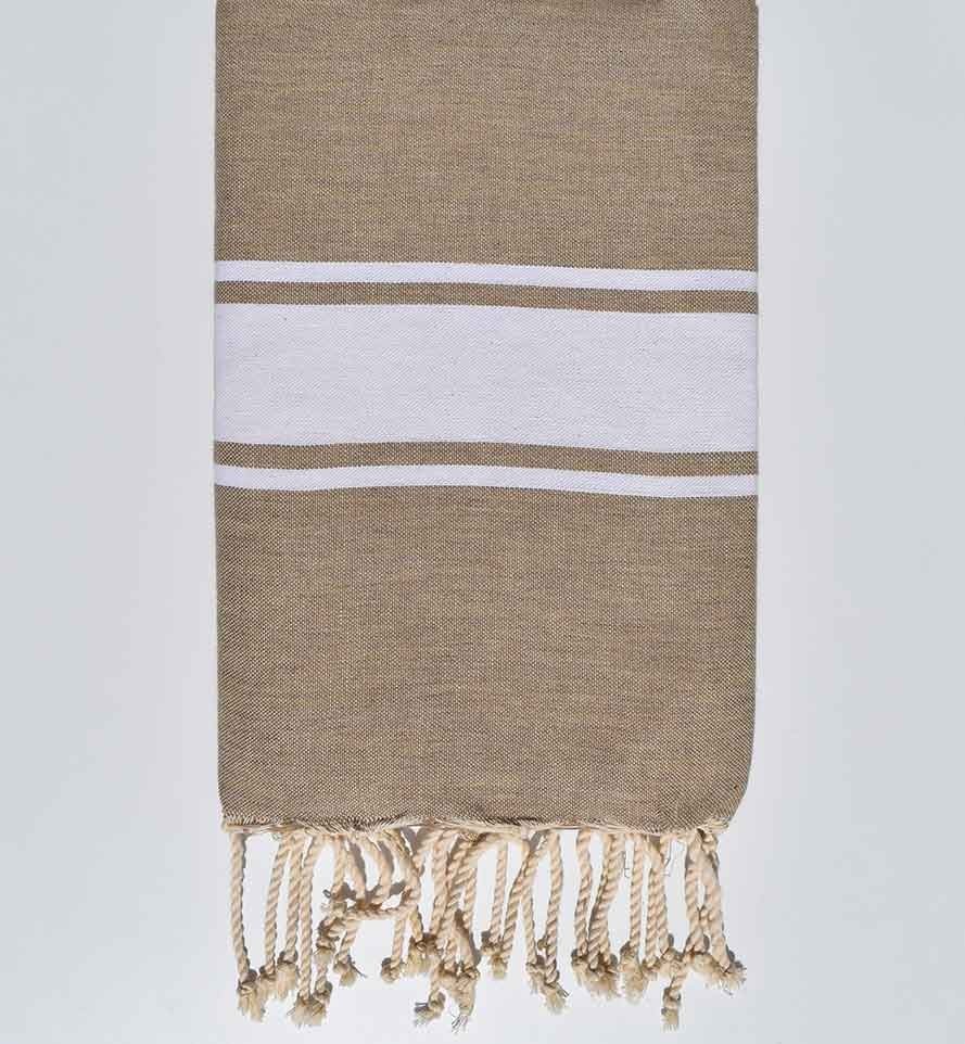 Fouta plate basané Fouta Tunisia - 1