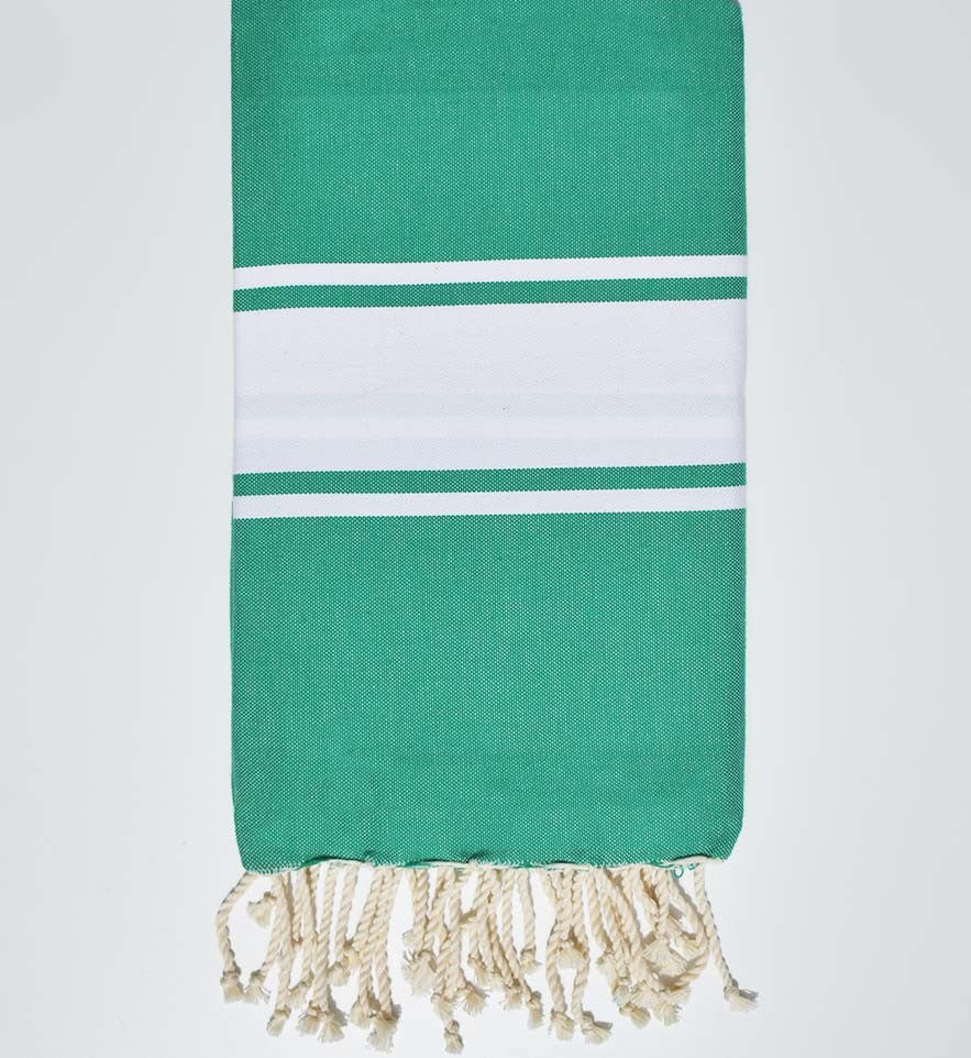 Fouta Plate vert malachite Fouta Tunisia - 1