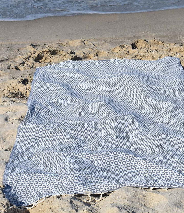 Fouta papillon gris Fouta Tunisia - 5