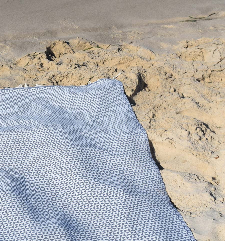 Fouta papillon gris Fouta Tunisia - 4