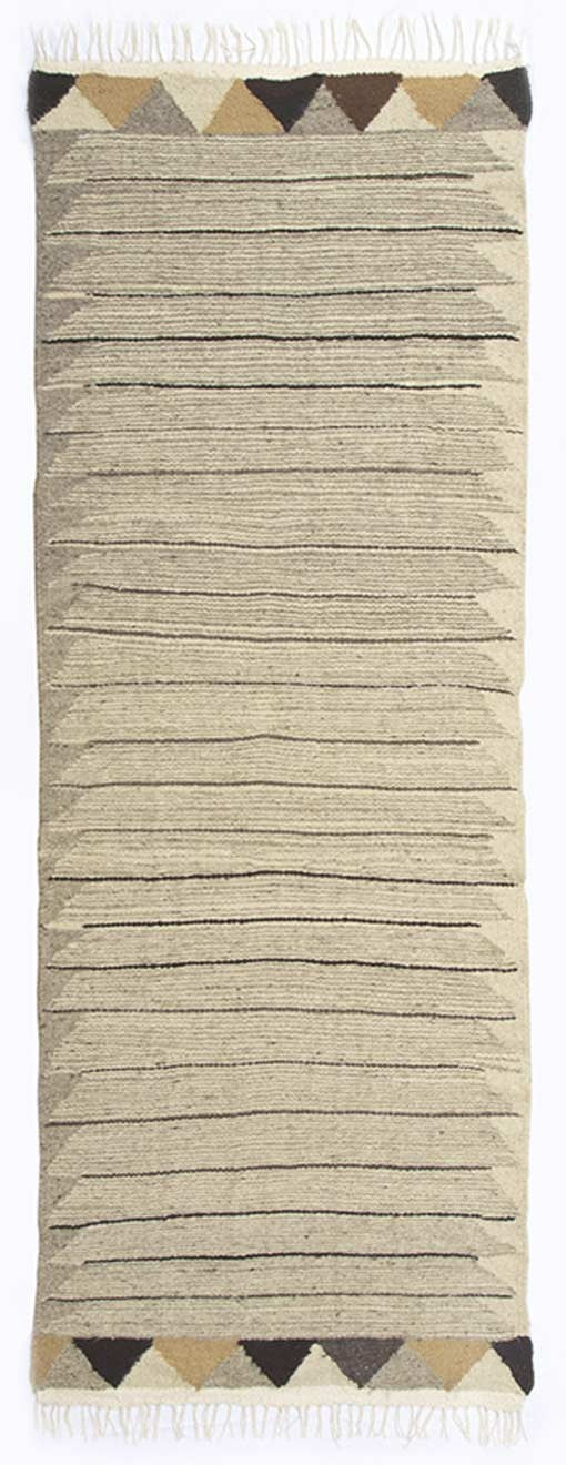 Tapis kilim de couloir multicolore Fouta Tunisia - 1