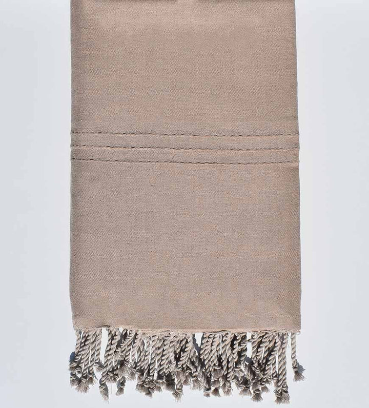 Jeté de lit couleur sépia Fouta Tunisia - 2