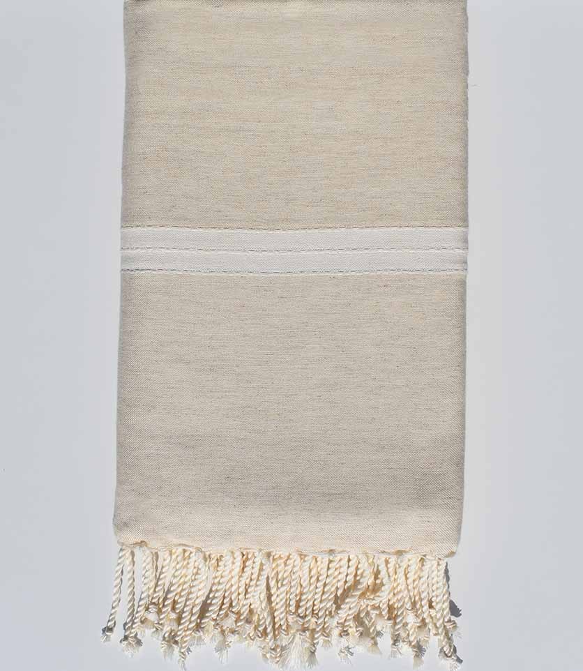 Jeté lin Fouta Tunisia - 1