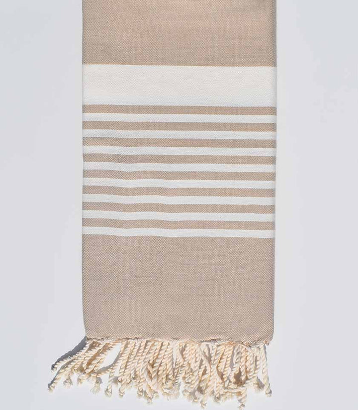Fouta arthur beige  - 2
