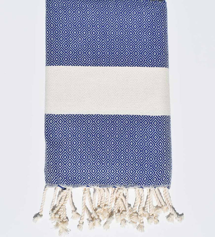 Fouta Diamant bleu Fouta Tunisia - 2