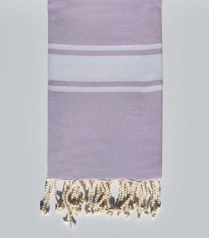 Fouta en Coton Recyclé parme clair Fouta Tunisia - 1