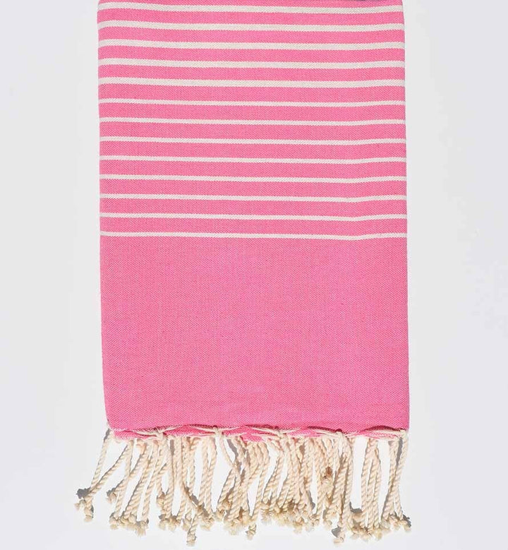Fouta Portofino en Coton Recyclé rose clair Fouta Tunisia - 3
