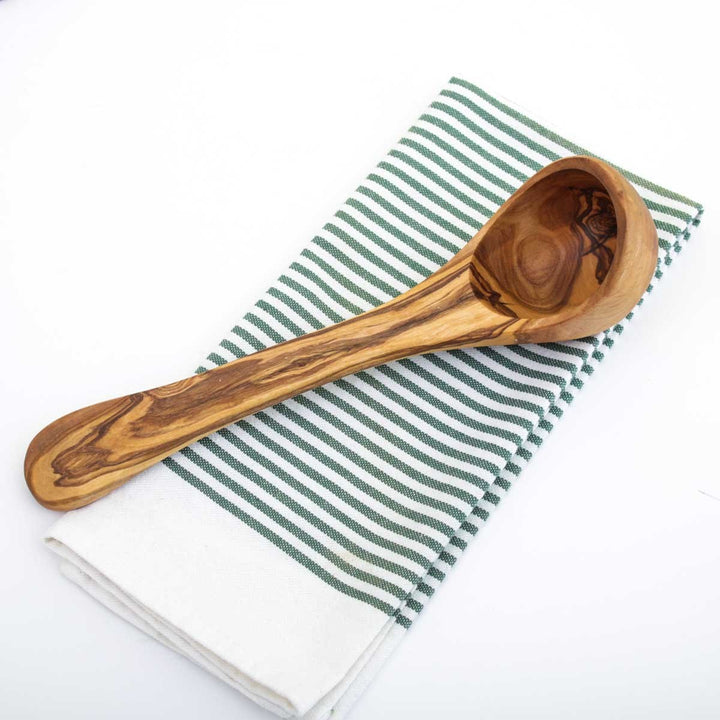 Louche en bois d'olivier  - 2