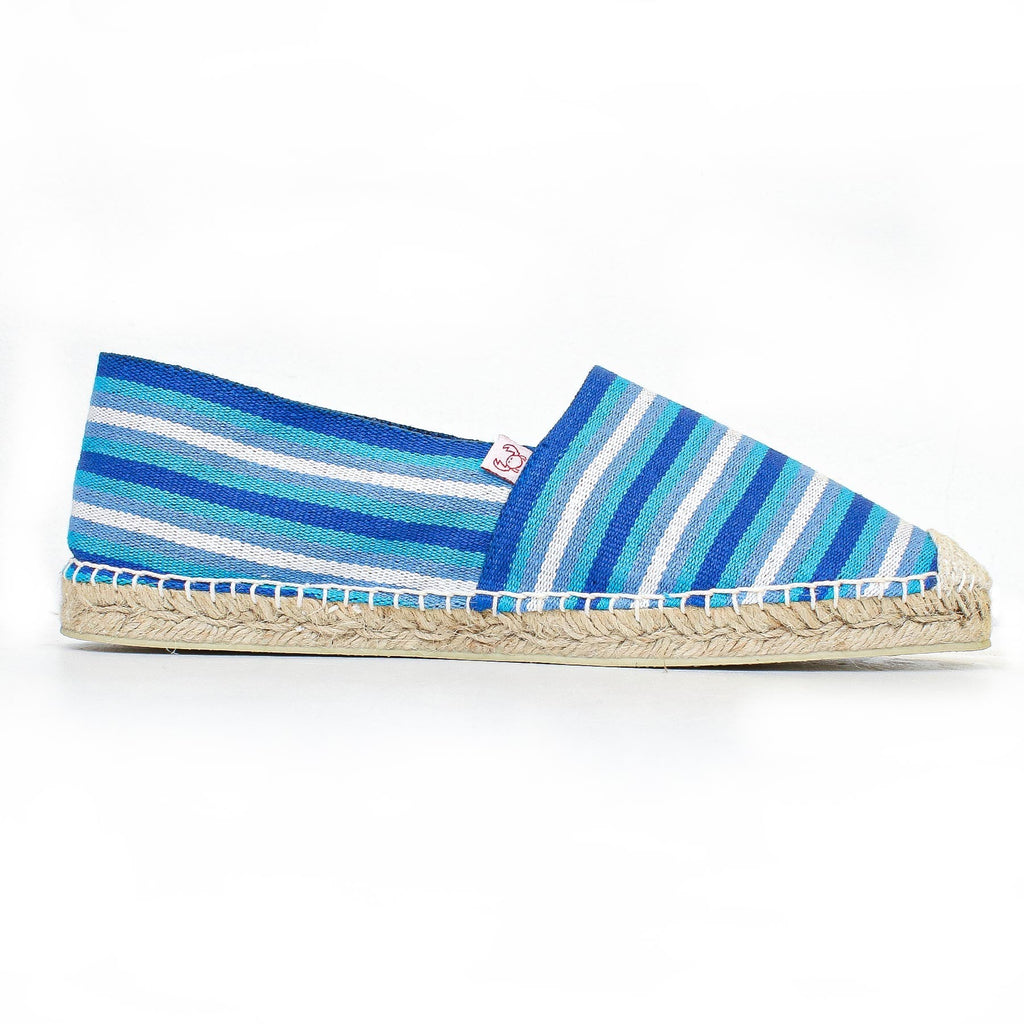 Espadrilles Thom Browne Rayées Multicolores - EU 36, Bride Cheville Amovible, Neuves Avec étiquettes