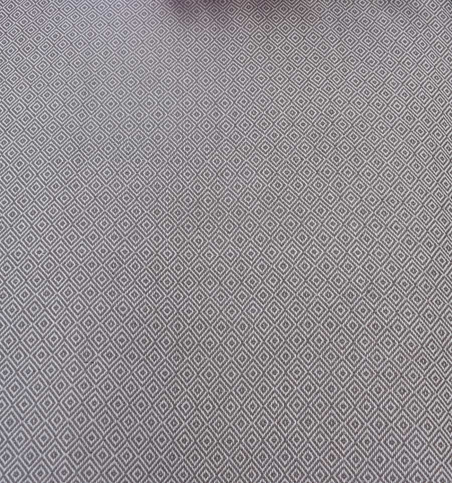 Fouta chevron taupe Fouta Tunisia - 4