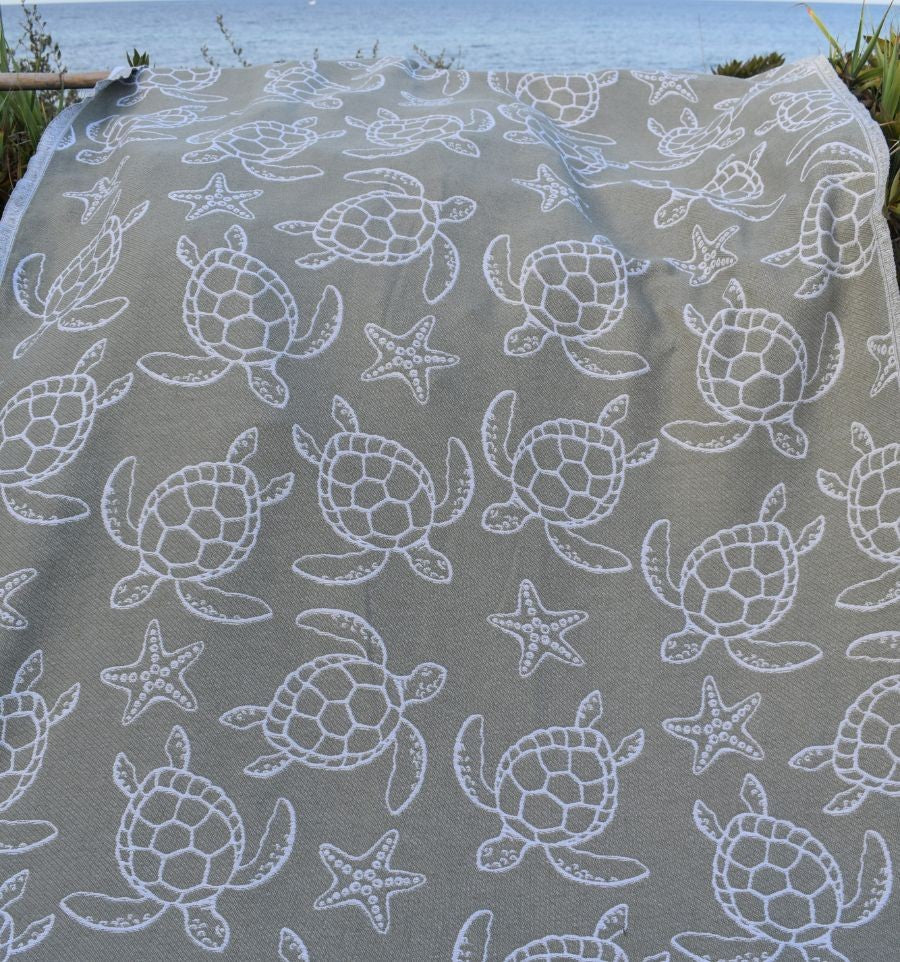 Fouta Seychelles Kaki Fouta Tunisia - 3