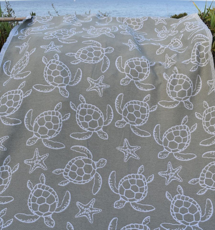 Fouta Seychelles Kaki Fouta Tunisia - 3