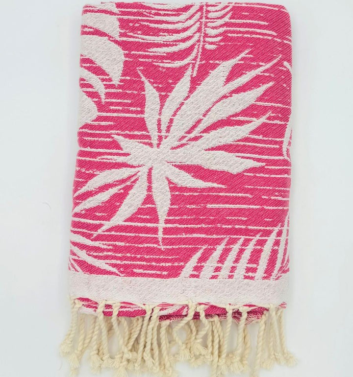 Fouta Amazon rose fuchsia