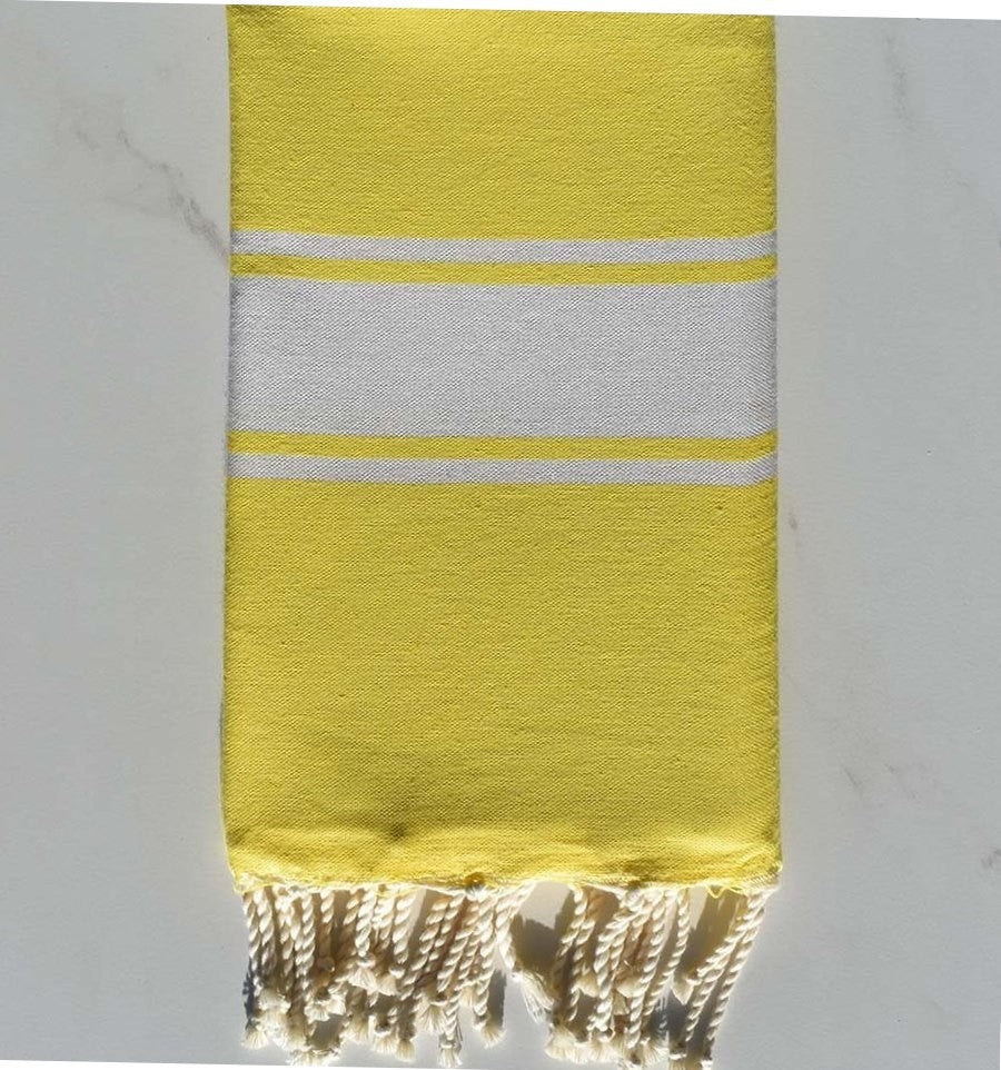 Fouta Classique Jaune