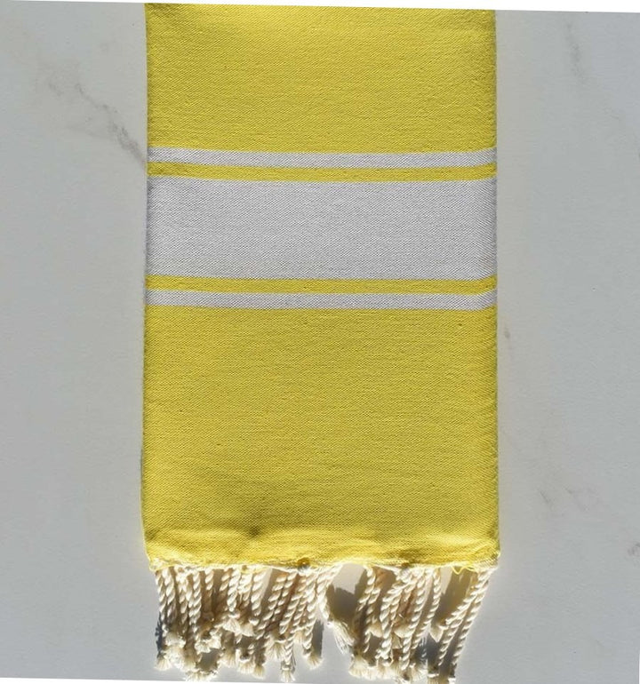 Fouta Classique Jaune