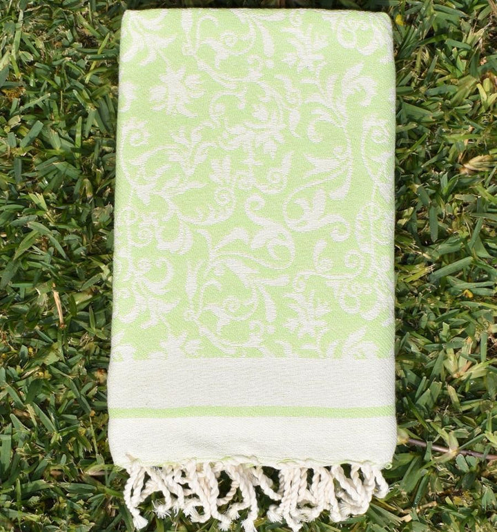Fouta Versailles vert clair