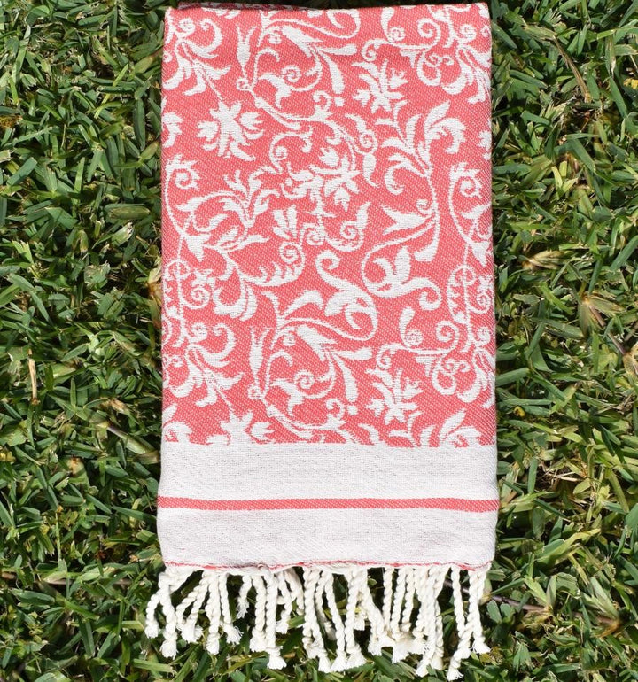 Fouta Victoria incarnadin