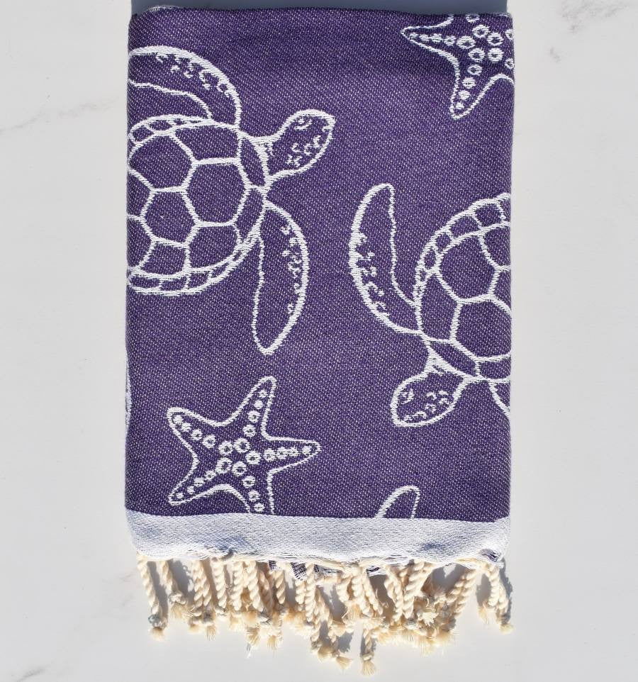 Fouta Seychelles Mauve
