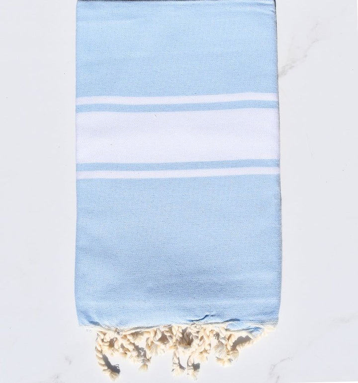 Fouta Classique Bleu Ciel