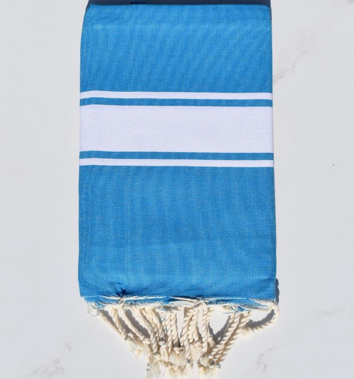 Fouta Classique Bleu Azur