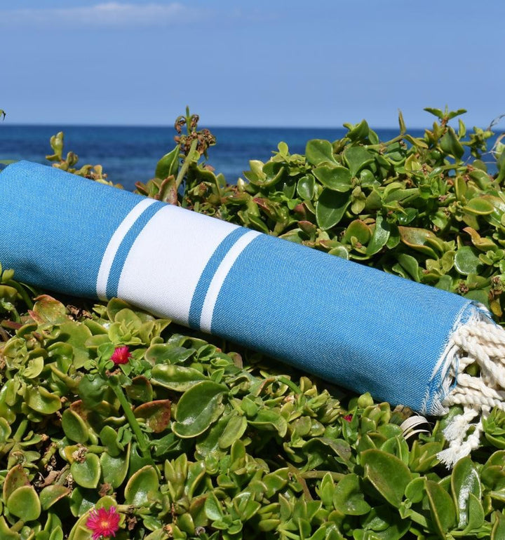 Fouta Classique Bleu Azur