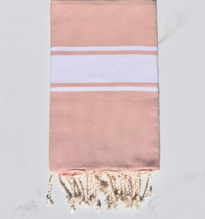 Fouta Classique Vieux Rose Clair