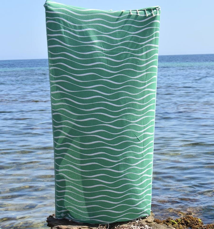 Fouta Hawaï Vert