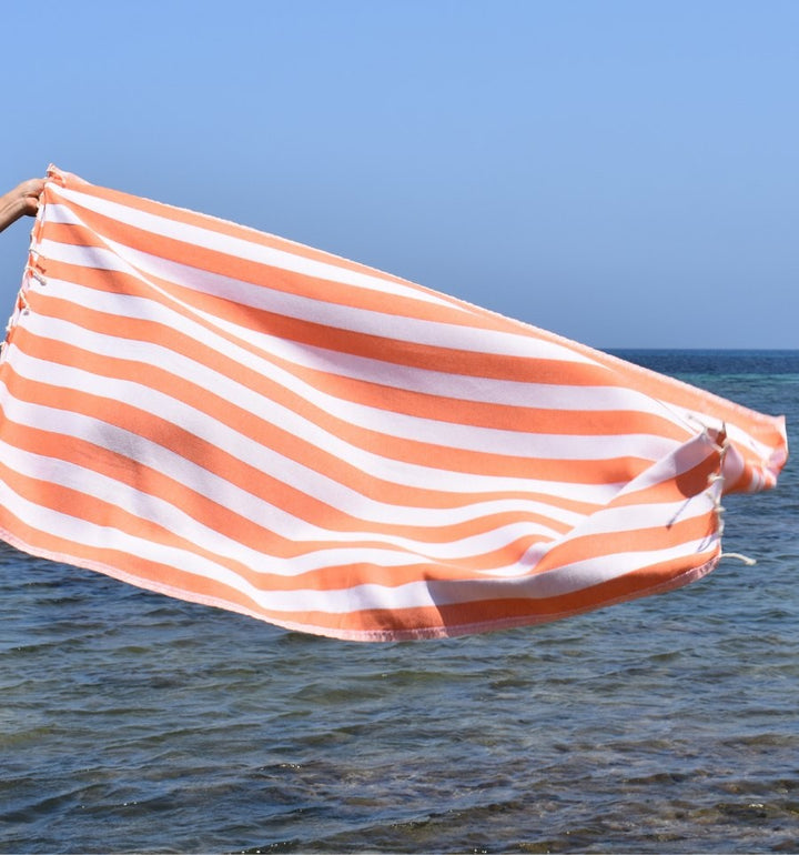 Fouta Alaska orange